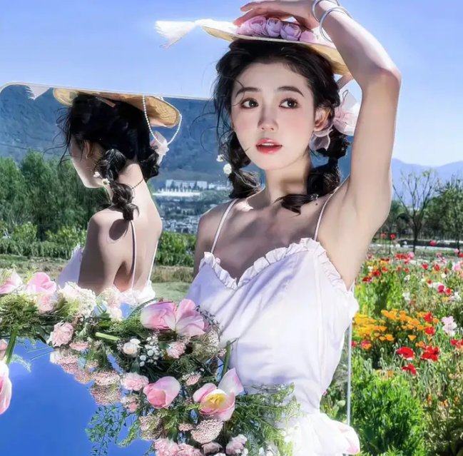 山上的松树